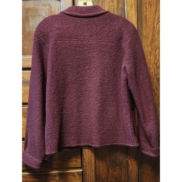 Talbots Petite Wool Sweater Jacket size Medium - Picture 3 of 7